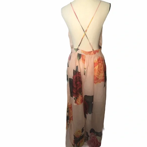 Backless Sexy Summer Dress L  ~ gorgeous dress | NWT - Picture 2 of 6